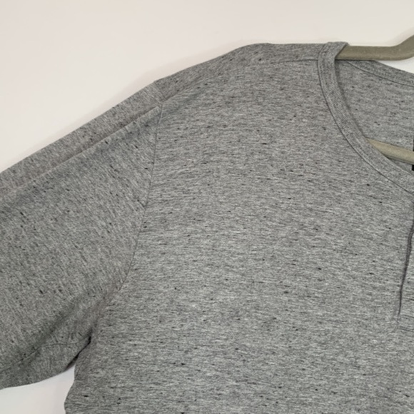 DJAB by Simons Grey Speckled Long Sleeve Shirt - Picture 2 of 8